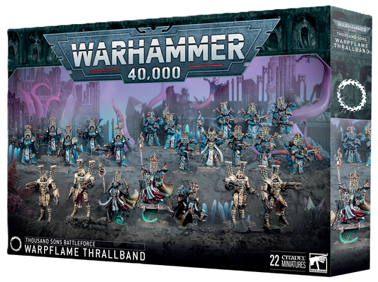 THOUSAND SONS: WARPFLAME THRALLBAND - Mighty Melee Games