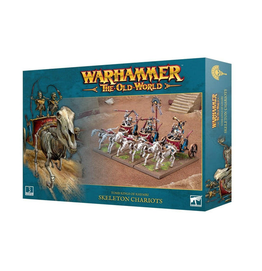 TOMB KINGS OF KHEMRI: SKELETON CHARIOTS - Mighty Melee Games