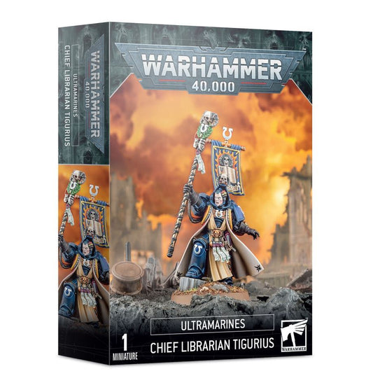 ULTRAMARINES: CHIEF LIBRARIAN TIGURIUS - Mighty Melee Games