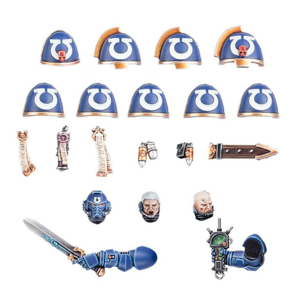 ULTRAMARINES PRIMARIS UPGRADES - Mighty Melee Games