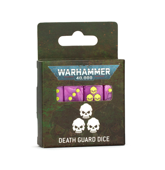WARHAMMER 40000: DEATH GUARD DICE SET - Mighty Melee Games