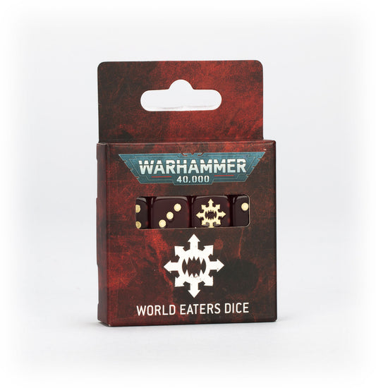 WARHAMMER 40000: WORLD EATERS DICE - Mighty Melee Games