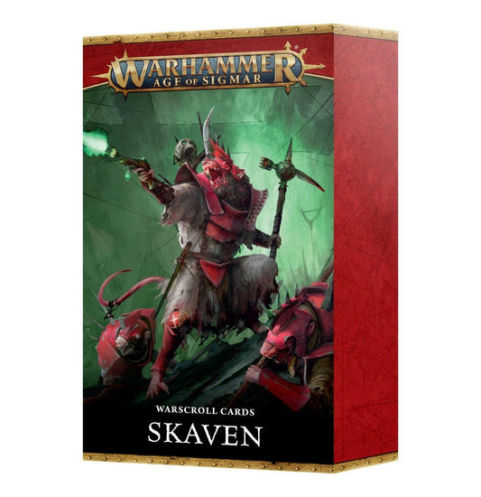 WARSCROLL CARDS: SKAVEN - Mighty Melee Games