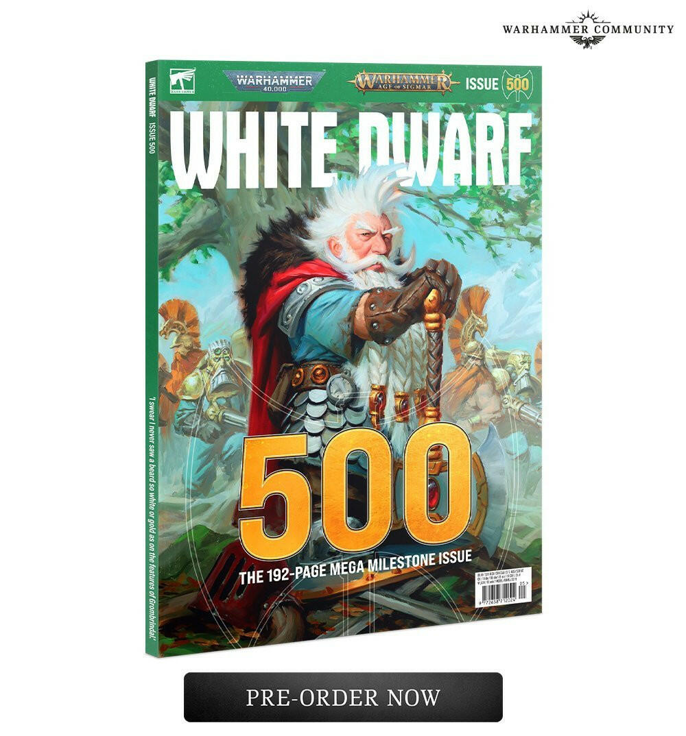WHITE DWARF 500 (MAY - 24) (ENGLISH) - Mighty Melee Games