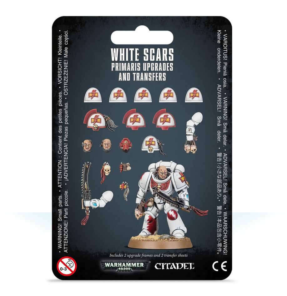 WHITE SCARS: PRIMARIS UPGRADES/TRANSFERS - Mighty Melee Games