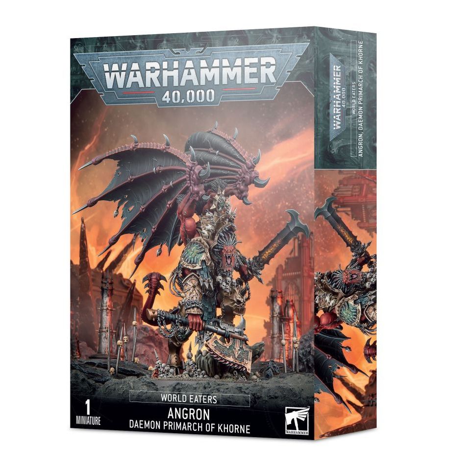 WORLD EATERS: ANGRON DAEMON PRIMARCH OF KHORNE - Mighty Melee Games