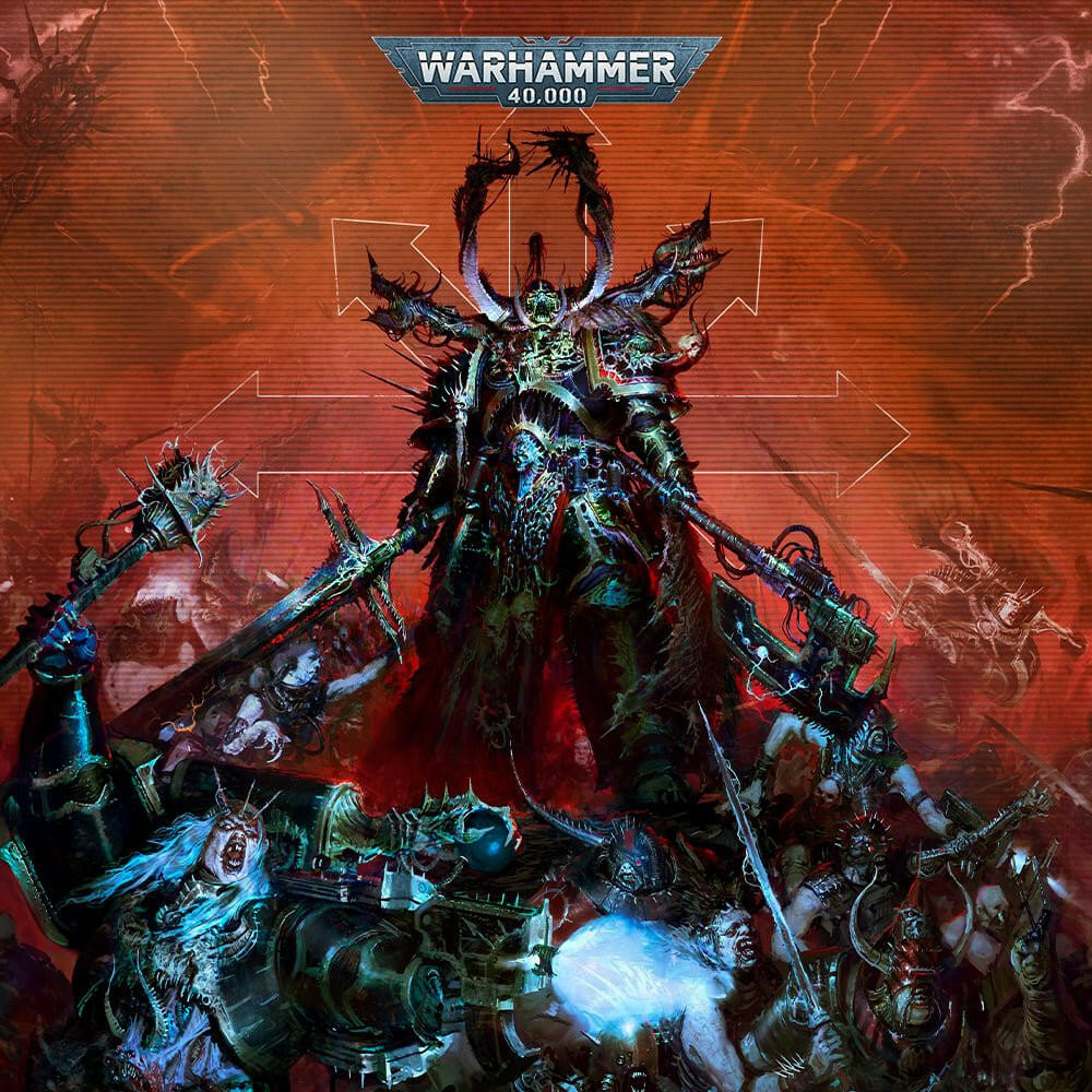 WARHAMMER 40000: CHAOS SPACE MARINES DICE - Mighty Melee Games