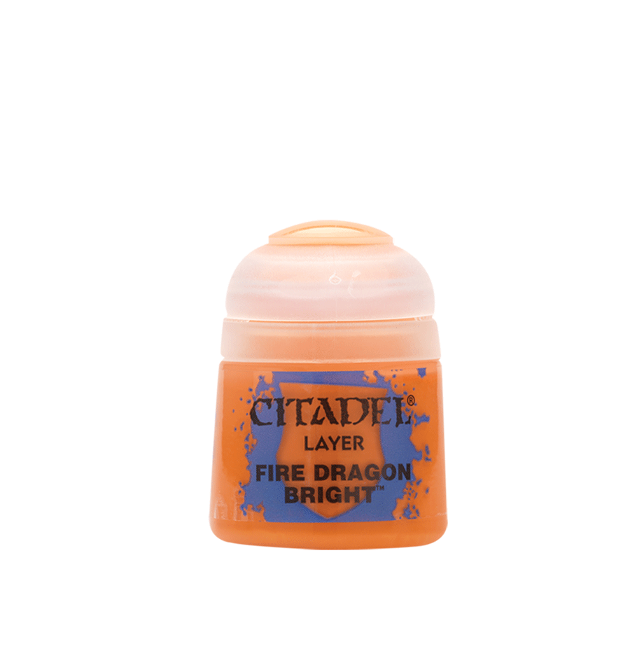LAYER: FIRE DRAGON BRIGHT (12ML) - Mighty Melee Games