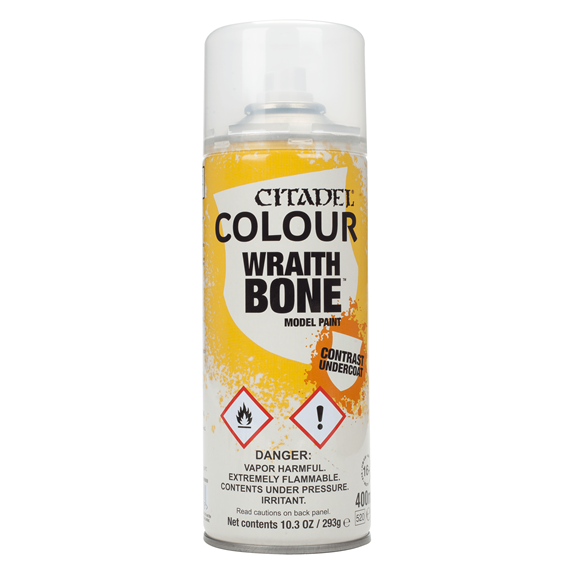 Citadel Colour: Wraithbone Spray Paint, single spray can