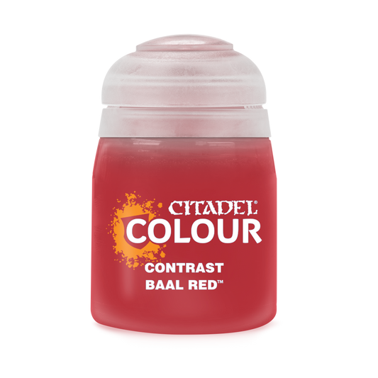 CONTRAST: BAAL RED (18ML) - Mighty Melee Games