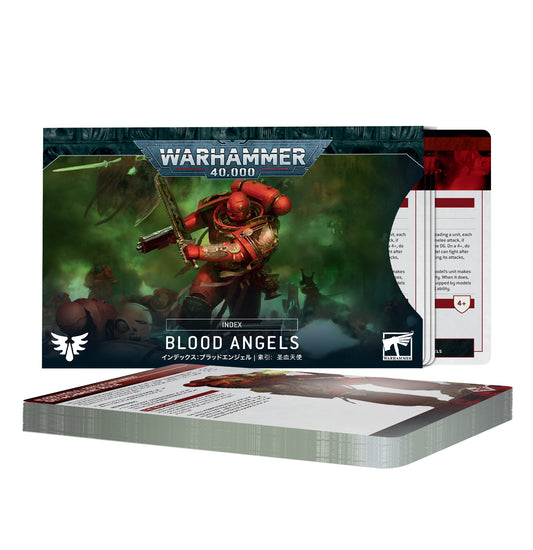 INDEX CARDS: BLOOD ANGELS (ENG) - Mighty Melee Games