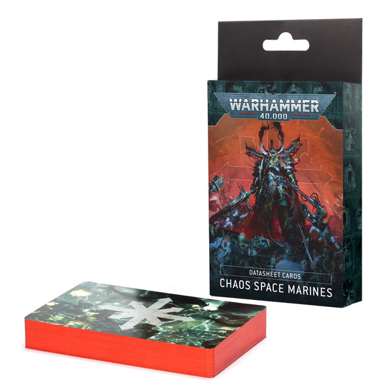 DATASHEET CARDS:CHAOS SPACE MARINE (ENG) - Mighty Melee Games