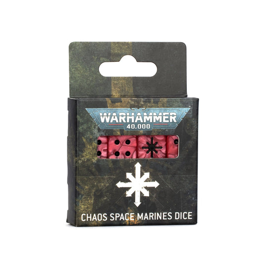 WARHAMMER 40000: CHAOS SPACE MARINES DICE - Mighty Melee Games