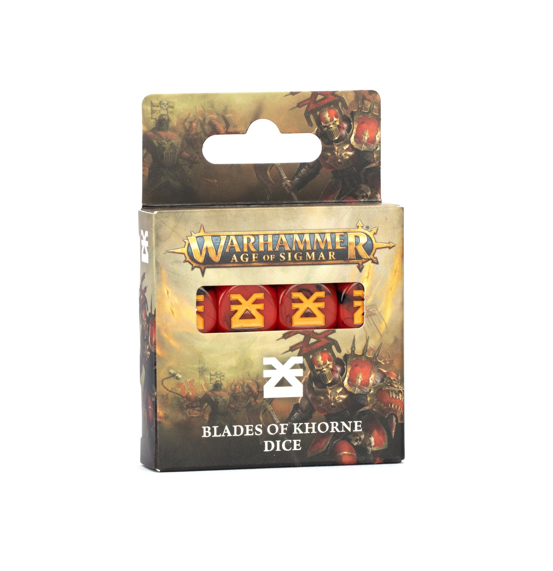 AGE OF SIGMAR: BLADES OF KHORNE DICE - Mighty Melee Games