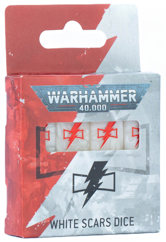 WARHAMMER 40000: WHITE SCARS DICE - Mighty Melee Games