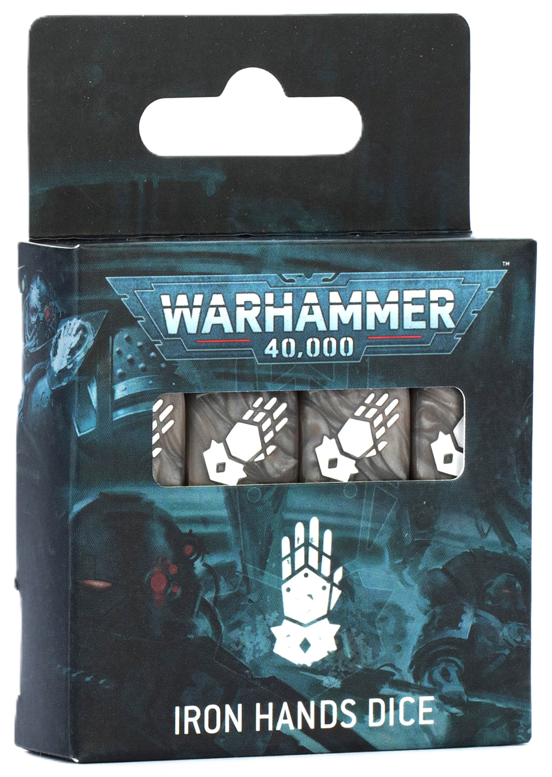 WARHAMMER 40000: IRON HANDS DICE - Mighty Melee Games