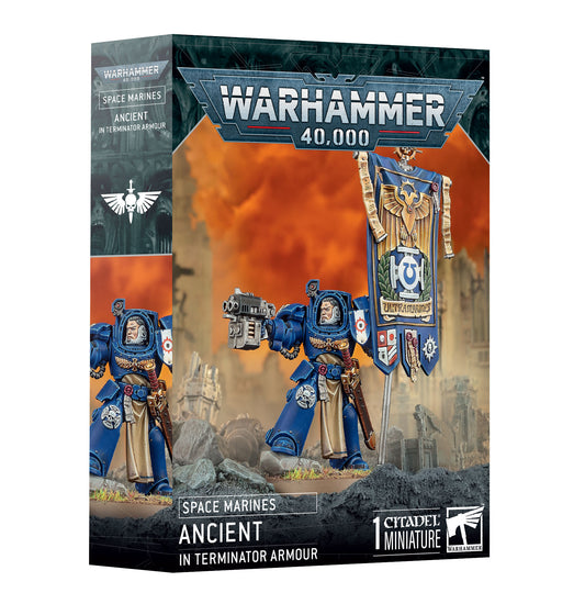 SPACE MARINES: ANCIENT IN TERMINATOR ARMOUR - Mighty Melee Games