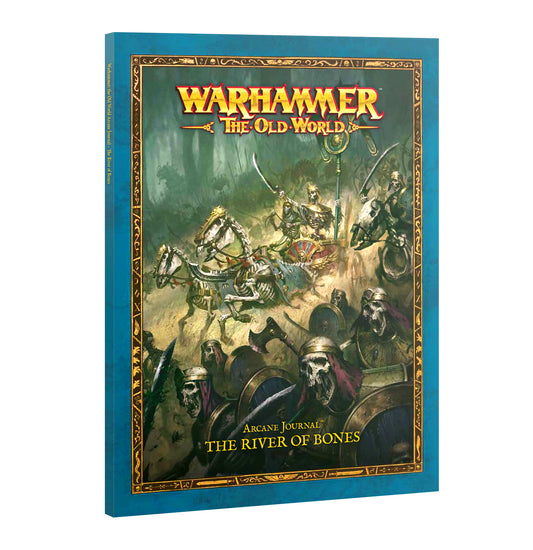Arcane Journal: The River of Bones book cover for Warhammer: The Old World.