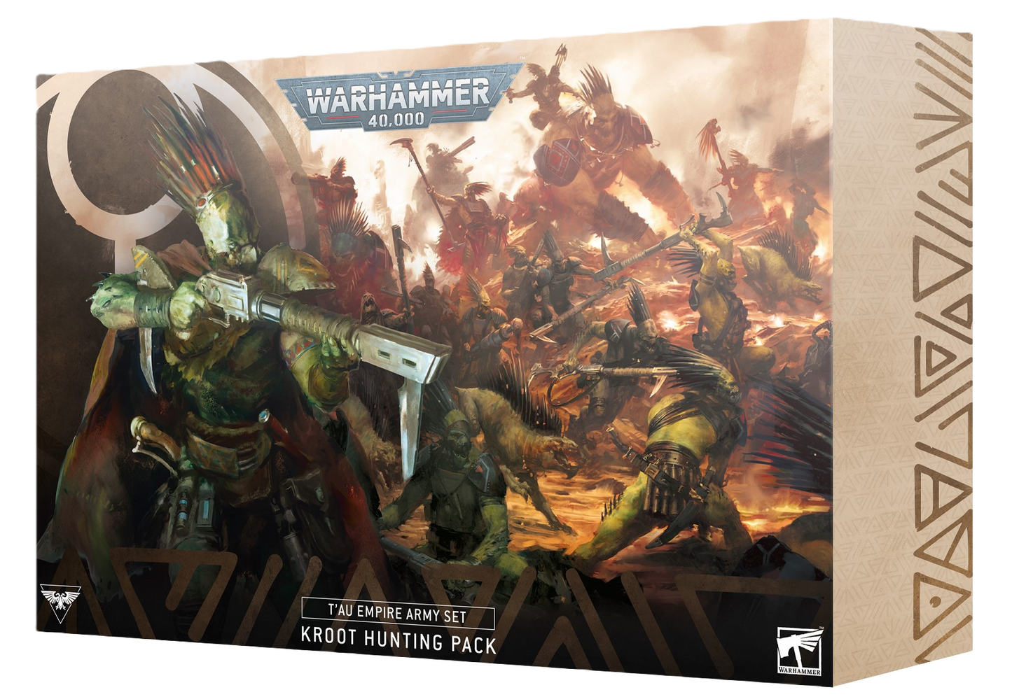 T'AU EMPIRE: ARMY SET -- KROOT HUNTING PACK - Mighty Melee Games