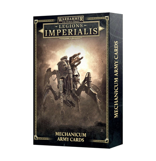 LEGIONS IMPERIALIS: MECHANICUM ARMY LIST CARDS - Mighty Melee Games