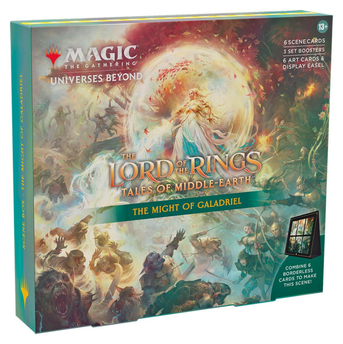 Magic the Gathering: Lord of the Rings: Tales of Middle - Earth - Scene Box The Might of Galadriel - Mighty Melee Games