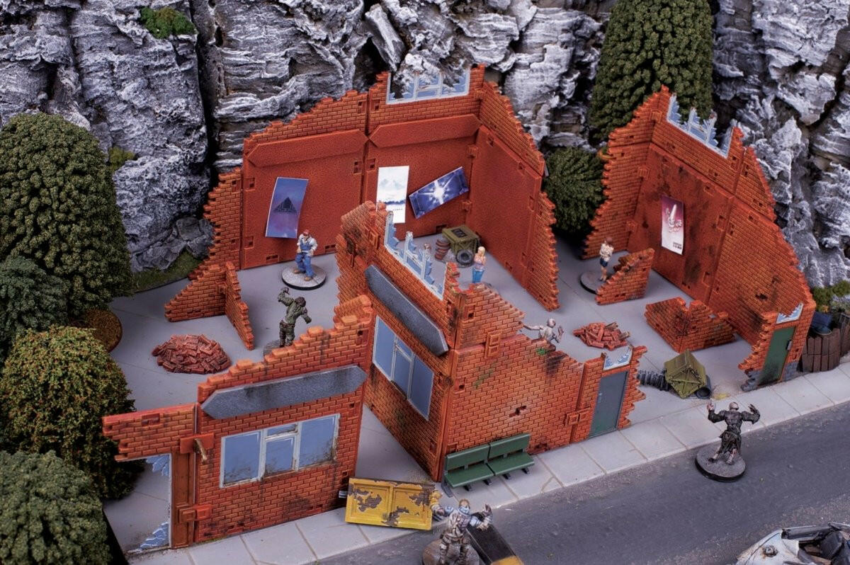 Destroyed Building - Mighty Melee Games