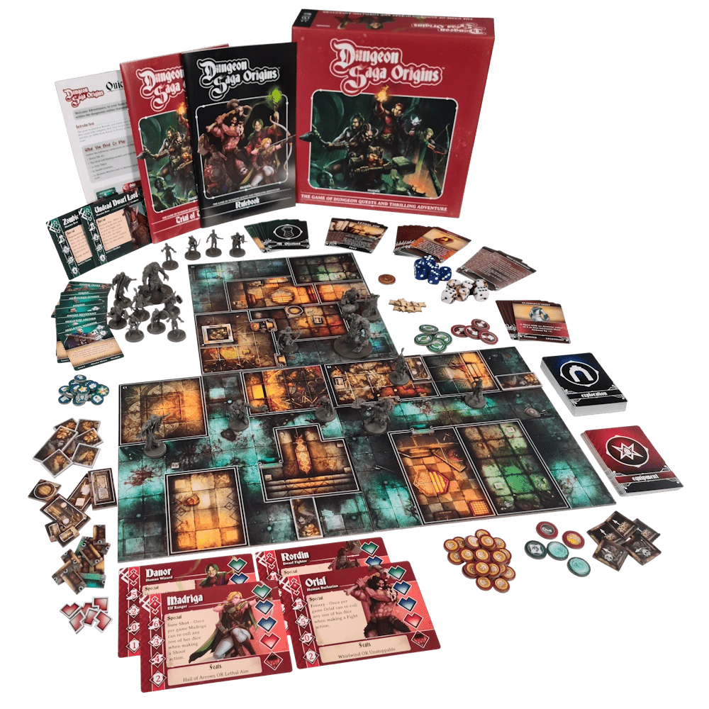 Dungeon Saga Origins: Core Game - Mighty Melee Games