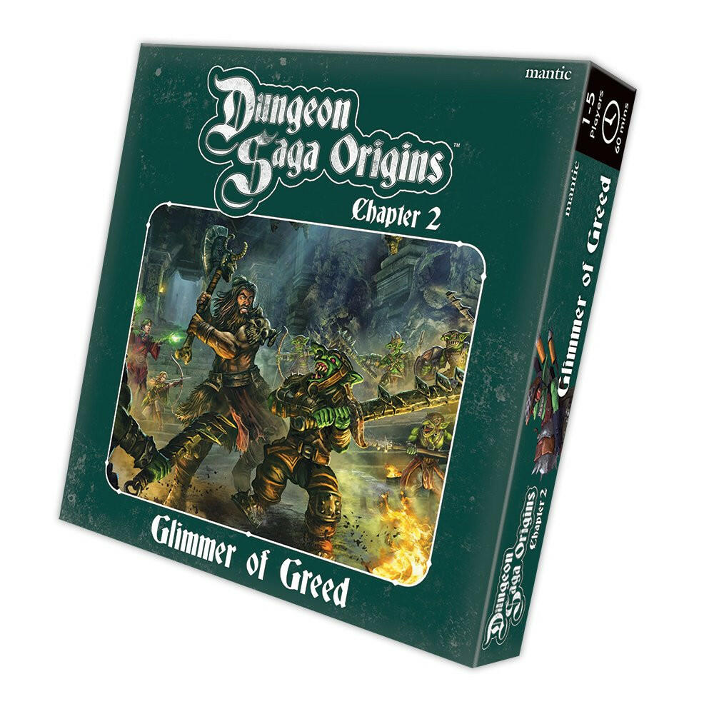 Dungeon Saga Origins: Glimmer of Greed Expansion - Mighty Melee Games
