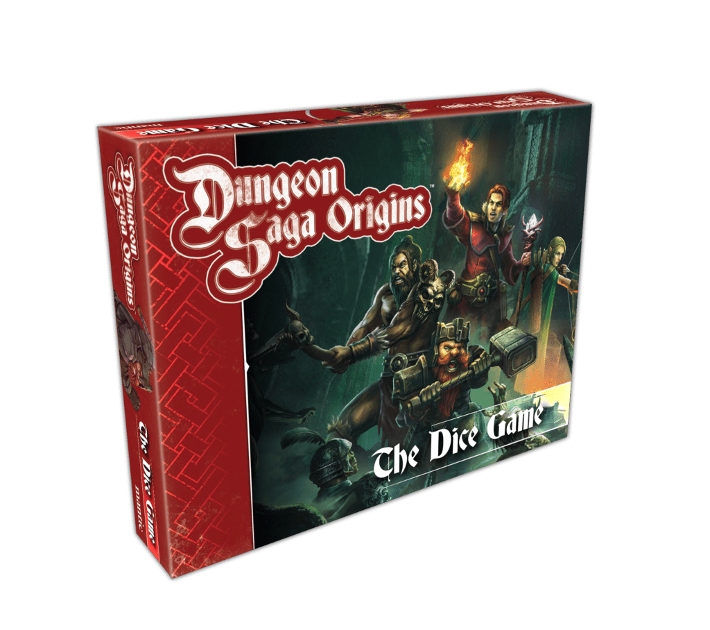 Dungeon Saga Origins: The Dice Game - Mighty Melee Games