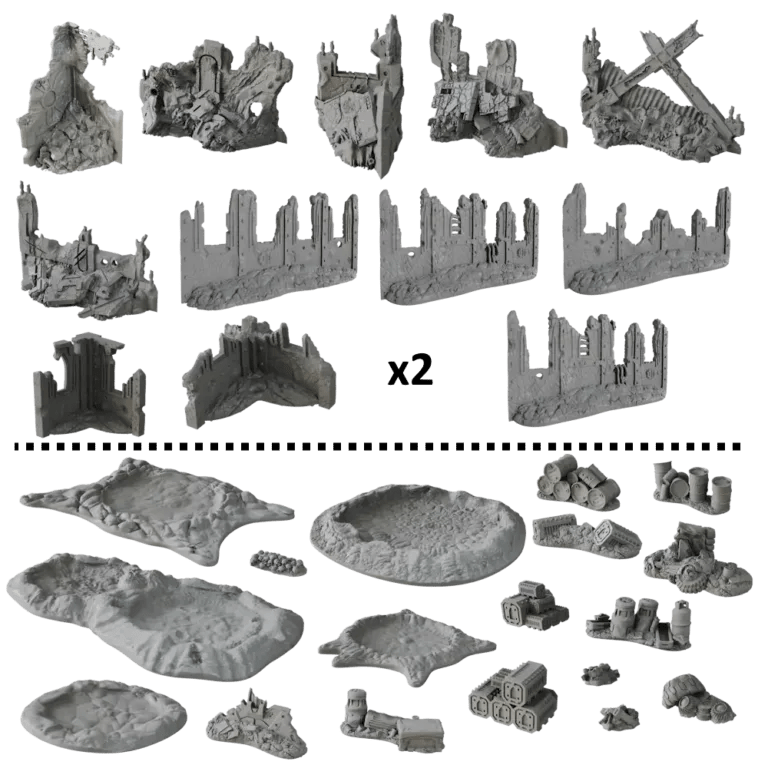 TerrainCrate: Armageddon Sector - Mighty Melee Games