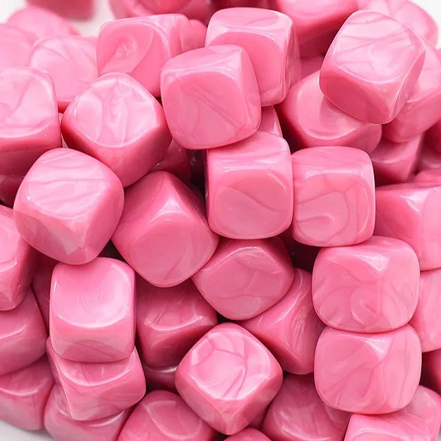 MIGHTY D6: PINK 16MM DICE (10pack) - Mighty Melee Games