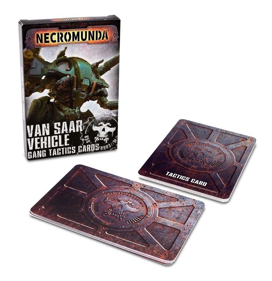 NECROMUNDA: VAN SAAR VEHICLE CARDS - Mighty Melee Games