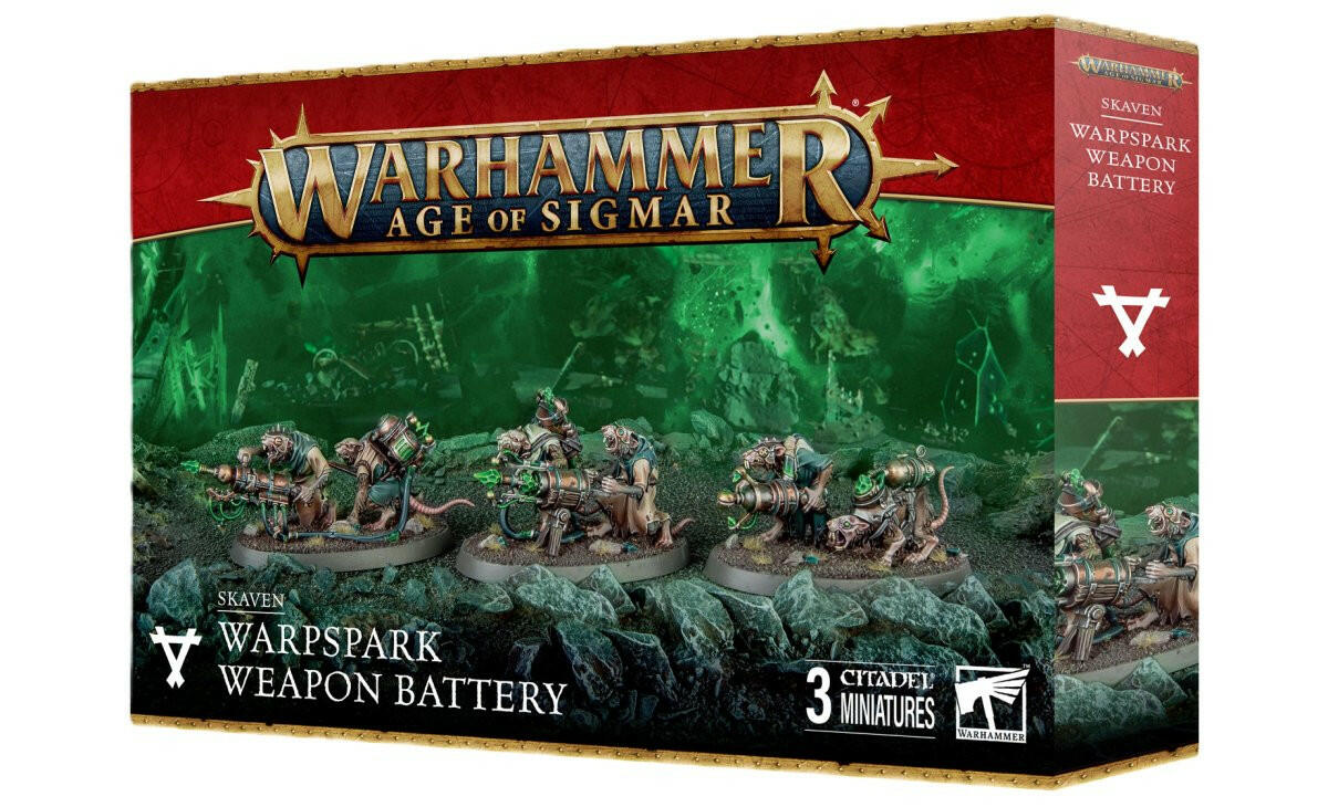 SKAVEN: WARPSPARK WEAPON BATTERY - Mighty Melee Games