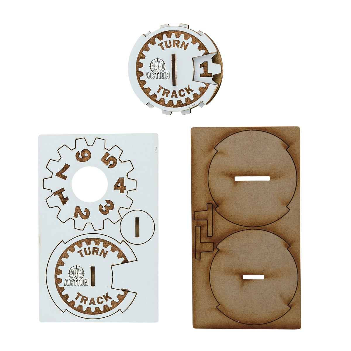 Bolt Action Turn Marker (MDF)