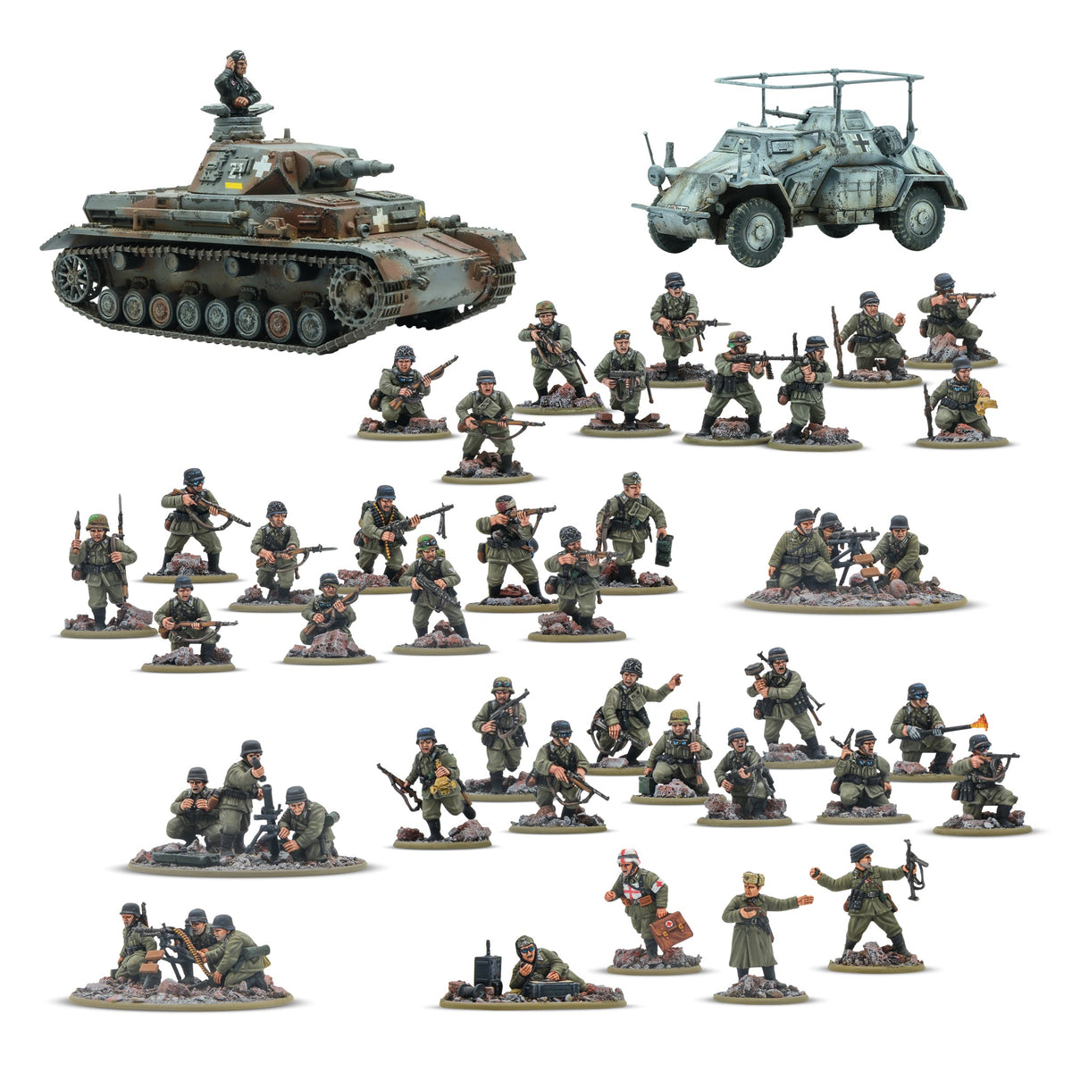 Rattenkrieg: German Veterans Infantry Starter Army