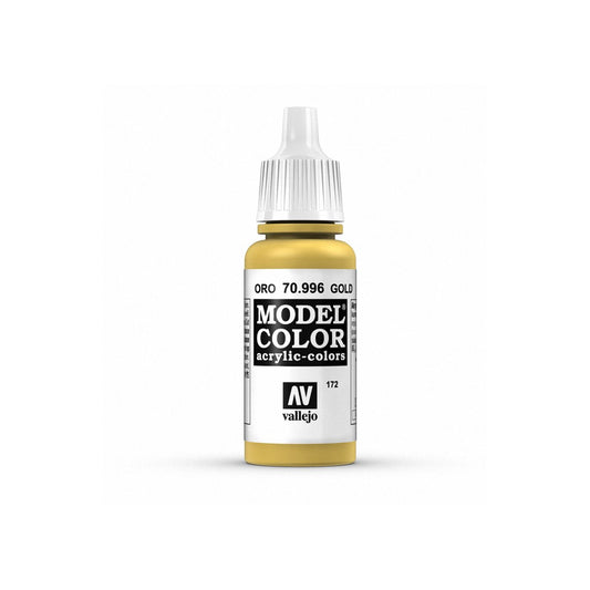 Vallejo Model Color 17ml - Metallic Gold