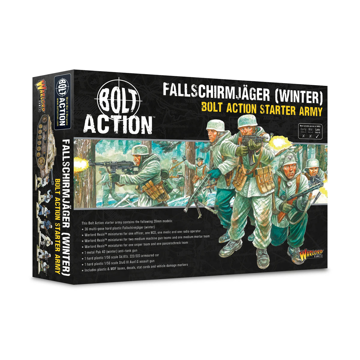 Winter Fallschirmjäger Starter Army - Mighty Melee Games