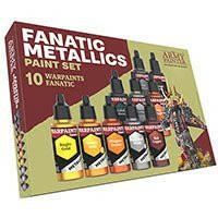 Warpaints Fanatic Metallics Paint Set - Mighty Melee Games